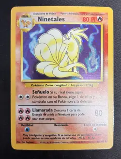 Ninetales - Holo - 12/102 Base Set - Pokemon TCG - 1999 - Image 1