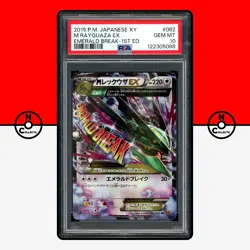Pokemon PSA 10 SET M Rayquaza EX 062/078 006/018 Mega Emerald Break Japanese - Image 3