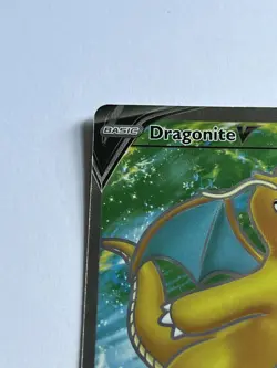 Dragonite V 76 / 78 Pokemon GO 2022 Near Mint Full Art Holo Ultra Rare - Image 5