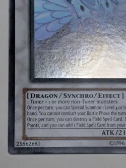 Yugioh Ancient Fairy Dragon ANPR-EN040 Ghost Rare LP - Image 3