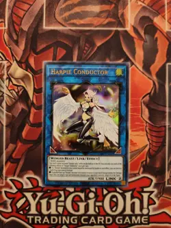 YuGiOh! Harpie Conductor LART-EN026 Ultra Rare LIMITED EDITION NM - Image 1