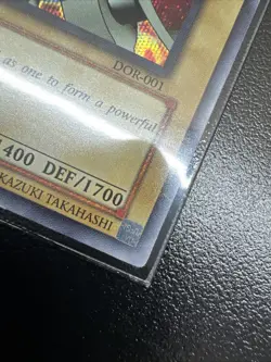 Yu-Gi-Oh Alpha the Magnet Warrior DOR-001 Prismatic Secret Rare Unlimited LP - Image 3