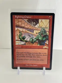 Fighting Chance | Exodus 1998 - MTG Magic Cards - Image 1
