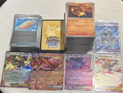 Pokemon Phantasmal Flames Bulk Card Lot 260 Cards 65+Holo & Reverse 25 Code Card - Image 1