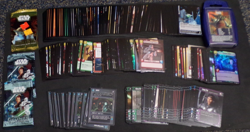 STAR WARS TCG CARD GAME COLLECTION UNLIMITED TCG FOILS JEDI KNIGHTS 250 CARD LOT - Image 1