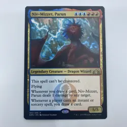 MTG Niv-Mizzet Parun GRN #192 LP Rare Legendary Dragon Wizard EDH Card - Image 1
