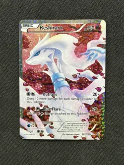 Reshiram RC22/RC25 Legendary Treasures: Radiant Collection Holo Pokemon Card - Image 1