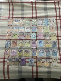 47 Card Pokemon TCG Card EX & V Lot - ENG JPN KOR - NM To LP - Image 1