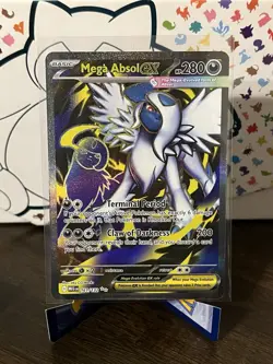 Pokemon - Mega Absol ex - 161/132 - Mega Evolution - Full Art Card - Image 1