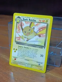 Pokemon Card Dark Raichu Legendary Collection Rare Non Holo 7/110 - Image 2