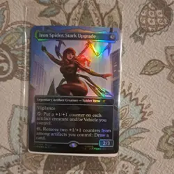 Magic: The Gathering Mary Jane Watson Iron Spider Game Trading Card New Sealed - Image 1