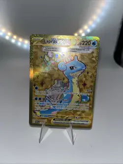 Pokemon TCG Lapras EX 164 Black Star Promo Trading Card - Image 1