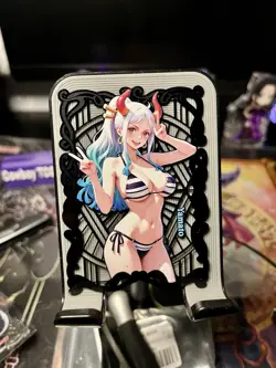 Goddess Story Metal Card Serialized Anime Waifu Random Serial # One Piece - Image 1