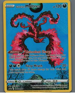 Galarian Moltres - SWSH284 SWSH: Sword & Shield Promo Cards NM - Image 1