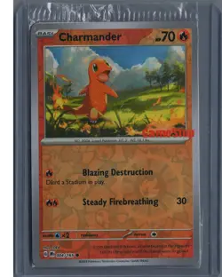 Charmander - (GameStop Exclusive) 004/165 Sealed Miscellaneous Cards & Products - Image 1
