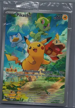 Pikachu - 027 Sealed SV: Scarlet & Violet Promo Cards NM - Image 1