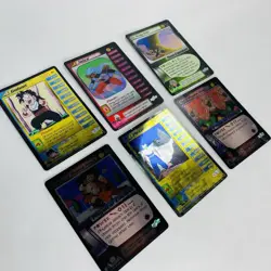 Lot of 6 Foil Dragon Ball Z Cards Holo DBZ 2000 Gohan Piccolo Jeice - Image 2