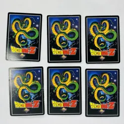 Lot of 6 Foil Dragon Ball Z Cards Holo DBZ 2000 Gohan Piccolo Jeice - Image 4