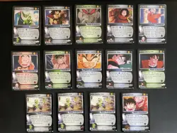 DBZ CCG By Score. Lot Of 40 Saiyan Saga Cards. 12 Foil & 28 Regular. Mostly Rare - Image 2