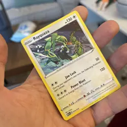 Pokemon TCG Rayquaza SWSH029 SWSH: Sword & Shield Promo Cards Cosmos - Image 2