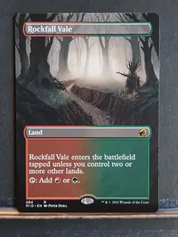 Rockfall Vale (Borderless); Innistrad: Midnight Hunt - Image 1