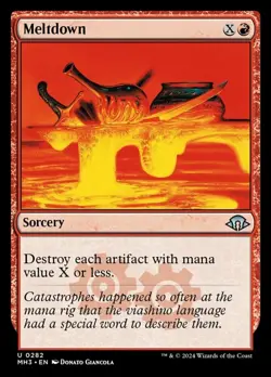 4 x Meltdown - Foil - Modern Horizons 3 - NM-Mint - MTG - Image 1