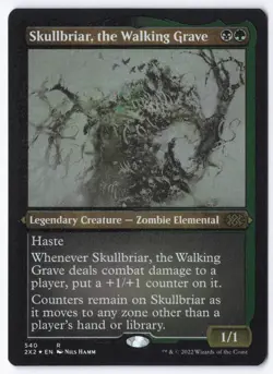 Skullbriar, the Walking Grave (Foil Etched) R Double Masters 2022 540 NM - Image 1