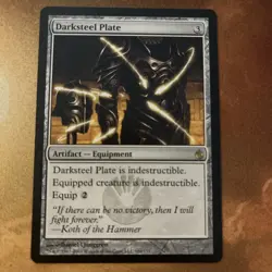 Darksteel Plate - Mirrodin Besieged #104/155 MTG NM - Image 1