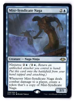 Mist-Syndicate Naga NM* Modern Horizons ENGLISH 058/254 mtg -UnltdCards - Image 1