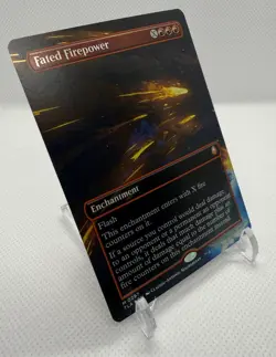 MTG near mint foil Fated Firepower Avatar: The Last Airbender 0297 - Image 2