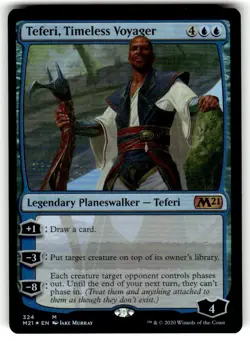 Teferi, Timeless Voyager Core Set 2021 Foil MTG - Image 1