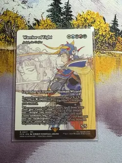1x Warrior of Light MTG Final Fantasy FCA 0017 Rare Nonfoil NM Through The Ages - Image 1