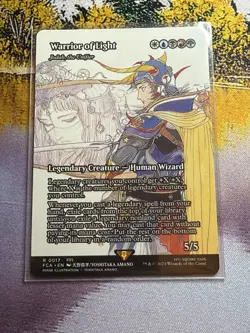 1x Warrior of Light MTG Final Fantasy FCA 0017 Rare Nonfoil NM Through The Ages - Image 4