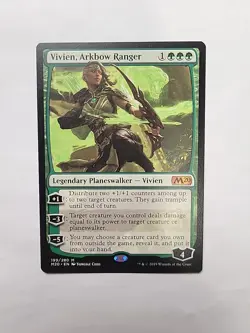 MTG - Vivien, Arkbow Ranger Core Set 2020 Regular M#199 - Image 1