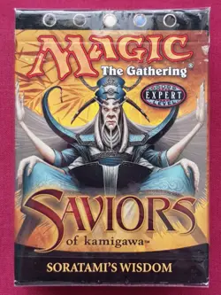 Magic The Gathering SAVIORS OF KAMIGAWA SORATAMI'S WISDOM Sealed Theme Deck MTG - Image 1