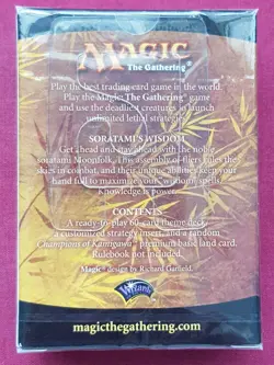 Magic The Gathering SAVIORS OF KAMIGAWA SORATAMI'S WISDOM Sealed Theme Deck MTG - Image 2