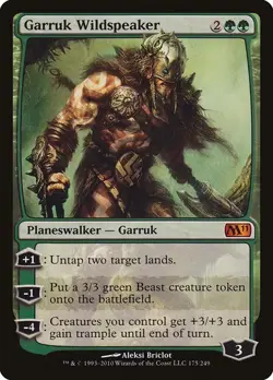 Magic 2011 M11 MTG 1 Garruk Wildspeaker Magic - Image 1