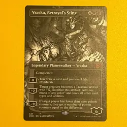 Vraska, Betrayal's Sting | Borderless | M | 337 | Phyrexia: All Will Be One - Image 1