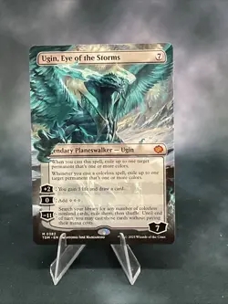 Ugin, Eye of the Storms (Borderless) Tarkir: Dragonstorm Regular - Image 1