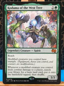 MTG - Kodama of the West Tree. Foundations - Jumpstart 2025. Mythic - Spirit. - Image 1