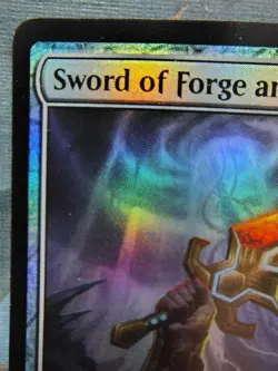FOIL Sword of Forge and Frontier - MTG Phyrexia: All Will Be One - LP - Image 2