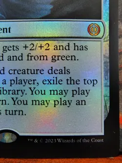 FOIL Sword of Forge and Frontier - MTG Phyrexia: All Will Be One - LP - Image 5