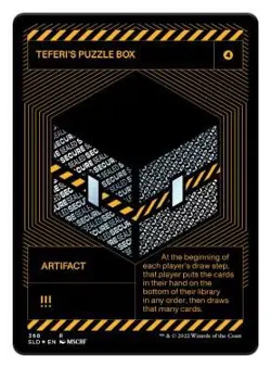 Teferi's Puzzle Box (Silver Laminate) Secret Lair Drop Series NM Foil - Image 1