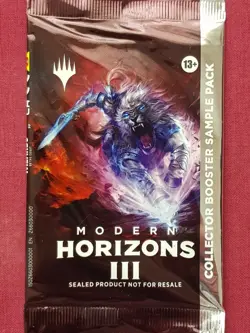 Magic The Gathering MODERN HORIZONS 3 MH3 COLLECTOR BOOSTER SAMPLE PACK MTG - Image 1
