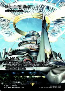 MTG Balamb Garden - Command Beacon (Showcase) Foil NM FINAL FANTASY Magic - Image 1
