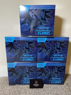 Pokemon TCG Phantasmal Flames Elite Trainer Box ETB - BRAND NEW - SEALED - Image 1