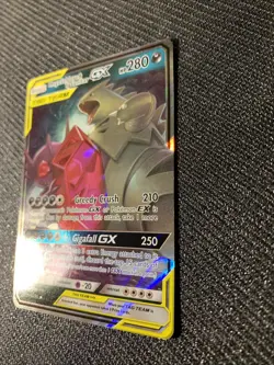 2019 Pokemon Sun Moon Unified Minds Mega Sableye Tyranitar Tag Team Holo 126/236 - Image 2