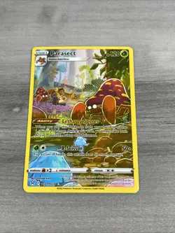 2022 Sword & Shield Series - Lost Origin - Trainer Gallery Parasect #TG1 Rare NM - Image 1