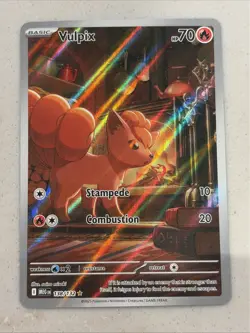 Vulpix 138/132 Illustration Rare Pokemon Mega Evolution NM / Near Mint - Image 1