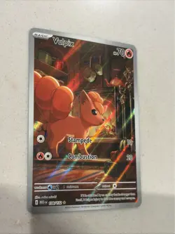 Vulpix 138/132 Illustration Rare Pokemon Mega Evolution NM / Near Mint - Image 2